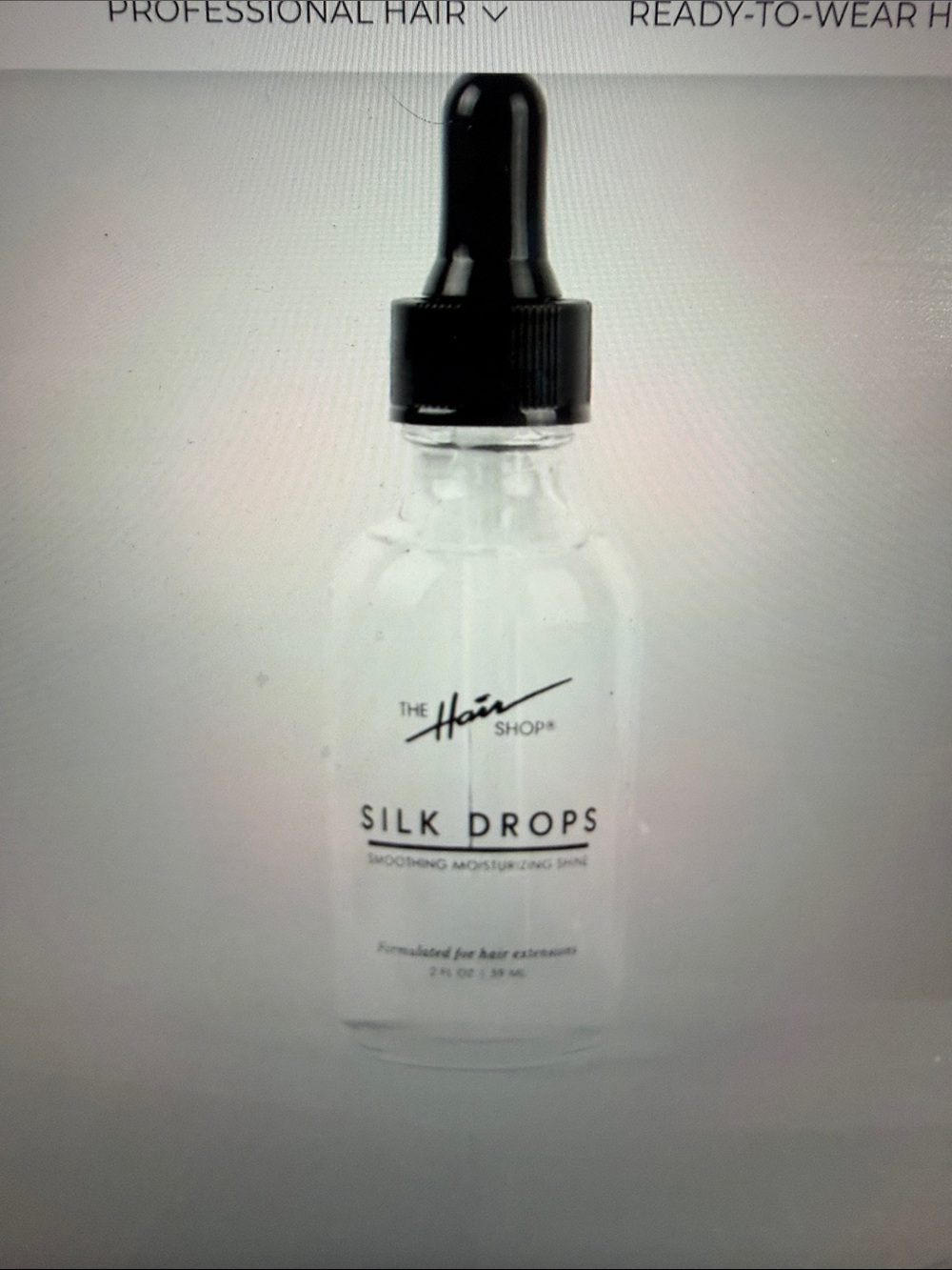The Hair Shop Silk Drops -Smoothing Moisturizing Serum
